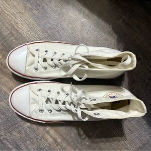 Converse Classic White High-Top Sneakers